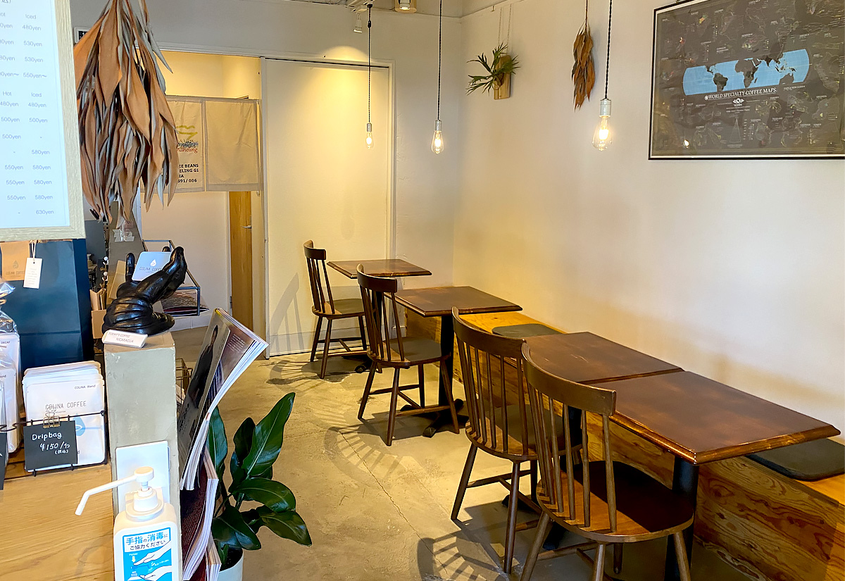 吹田市『COLINA COFFEE』ゆっくりコーヒーを楽しめるカフェ！自宅でも本格的なコーヒータイムを過ごしたい人にもオススメです！