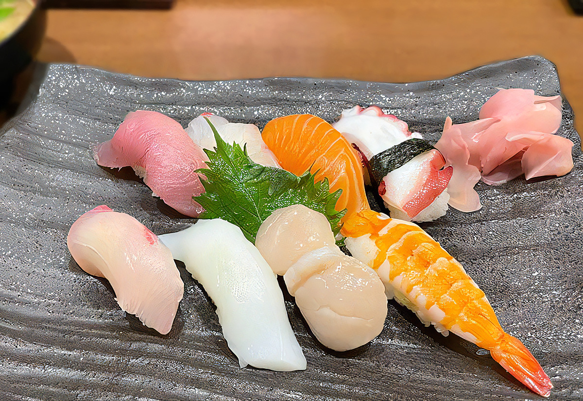 コスパ抜群『海鮮居酒屋あまみ』茨木市で美味しいお寿司ランチ！