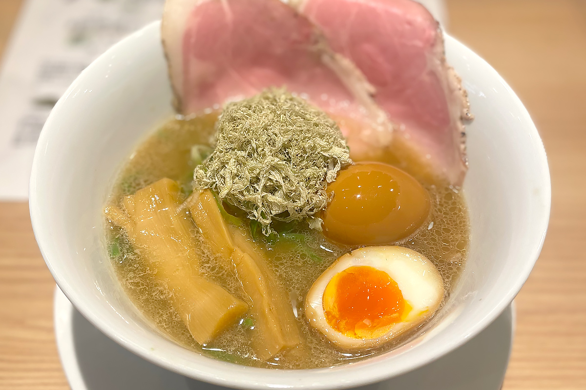 茨木市『#罪悪感のないラーメン屋』365日に食べれる!?藻類をたくさん使った健康的ラーメン！